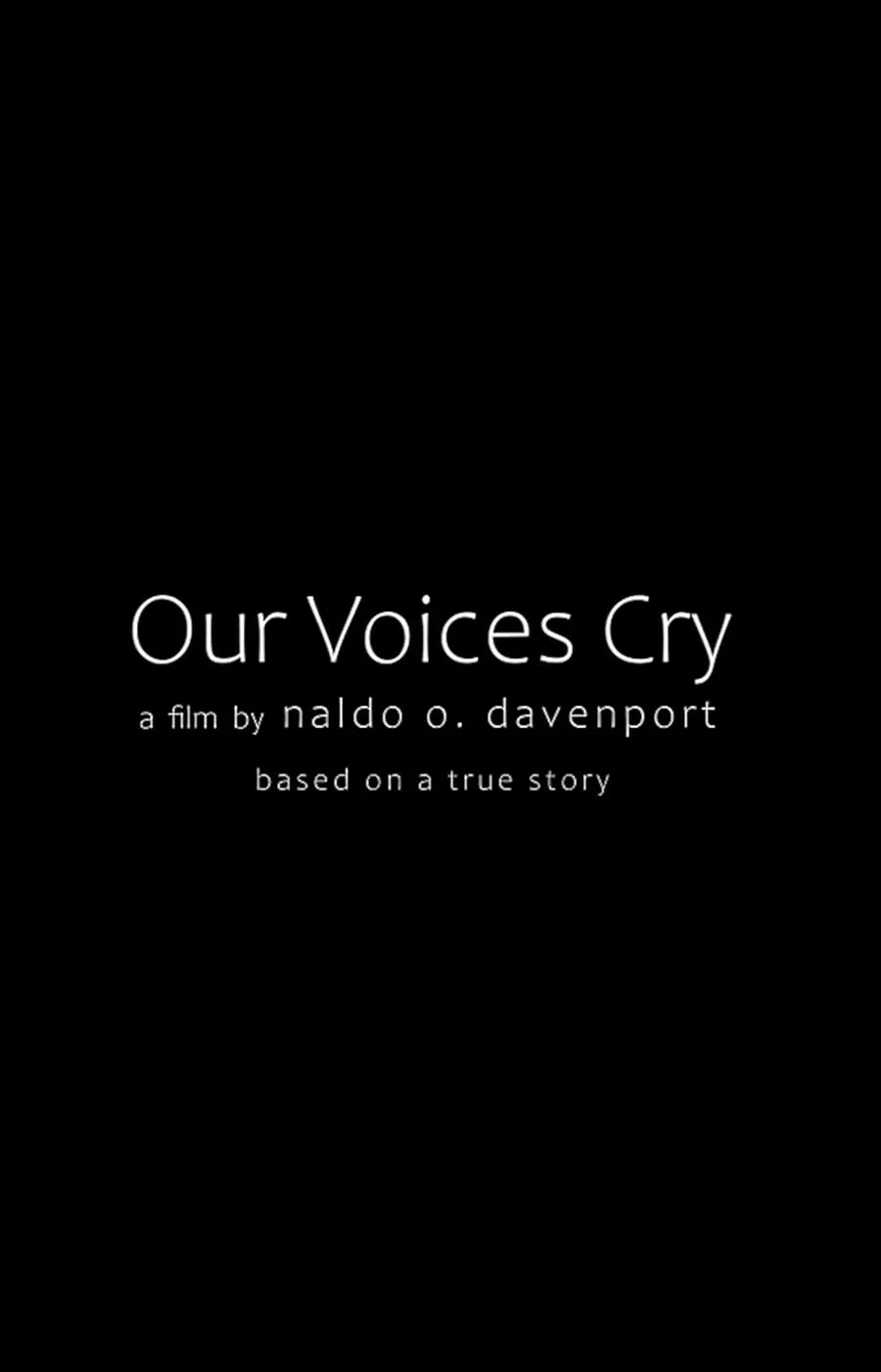 دانلود فیلم Our Voices Cry 2025 بدون سانسور