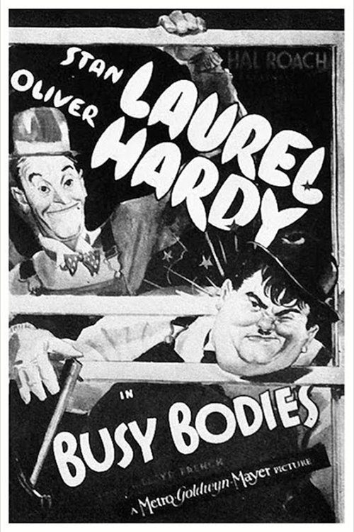 دانلود فیلم Busy Bodies 1933 بدون سانسور با پخش آنلاین