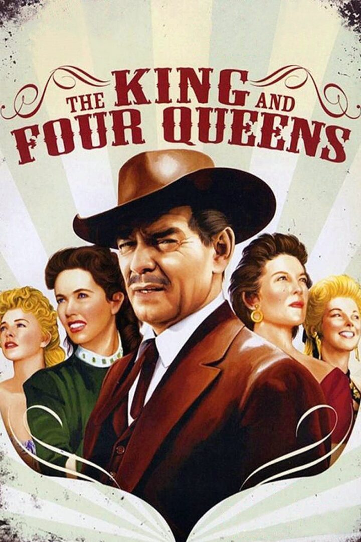 دانلود فیلم The King and Four Queens 1956 بدون سانسور با پخش آنلاین