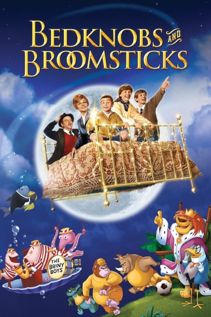 دانلود فیلم Bedknobs and Broomsticks 1971 بدون سانسور با پخش آنلاین