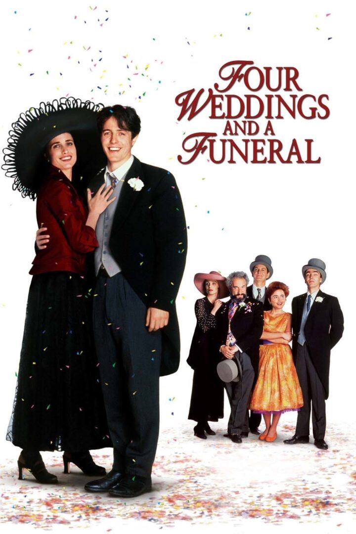 دانلود فیلم Four Weddings and a Funeral 1994 بدون سانسور با پخش آنلاین