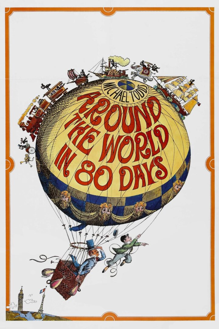 دانلود فیلم Around the World in 80 Days 1956 بدون سانسور با پخش آنلاین