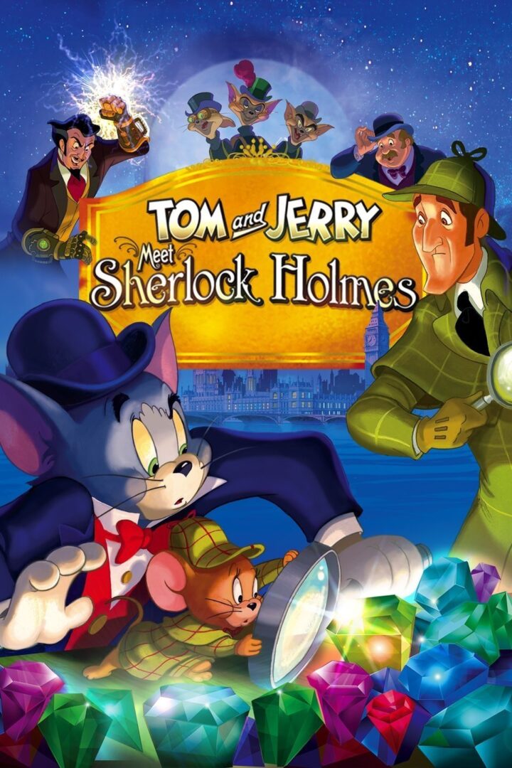 دانلود فیلم Tom and Jerry Meet Sherlock Holmes 2010 بدون سانسور با پخش آنلاین