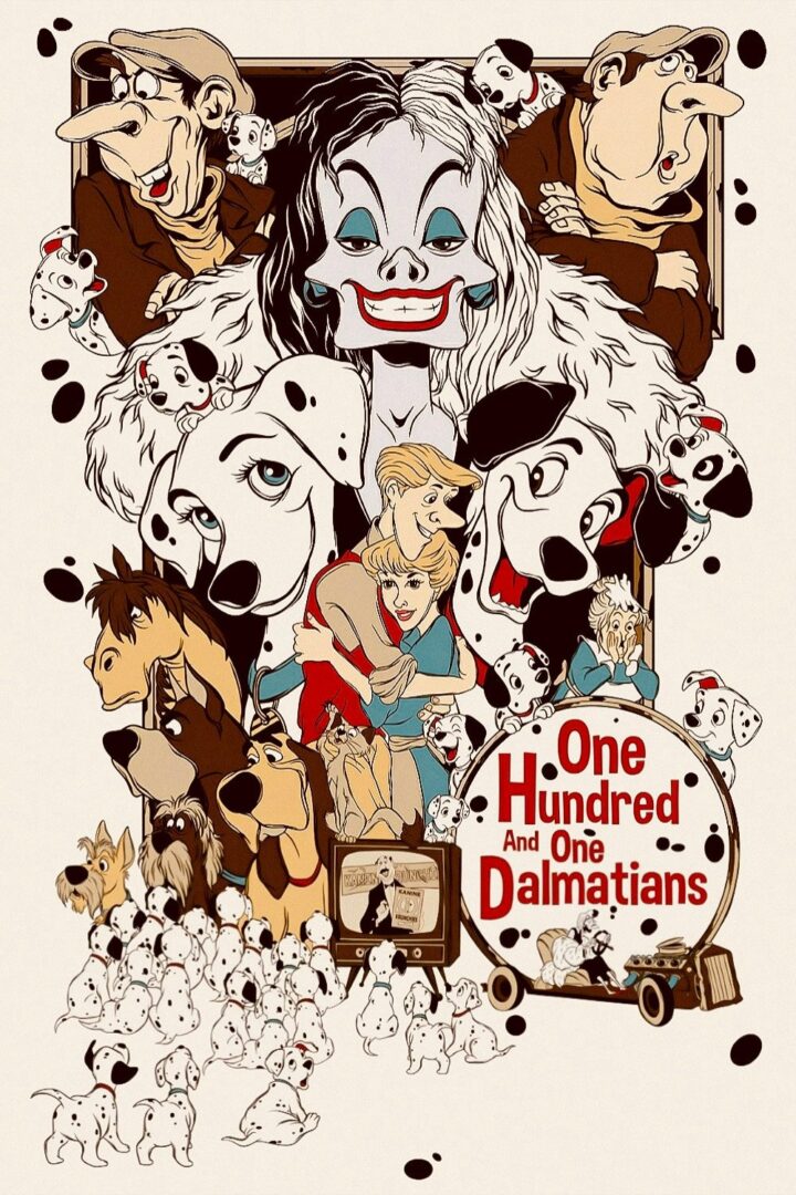 دانلود فیلم One Hundred and One Dalmatians 1961 بدون سانسور با پخش آنلاین